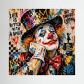 Joy The Rebel print on canvas