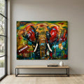 No Trespassing print on canvas