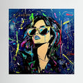 Lisa print on canvas