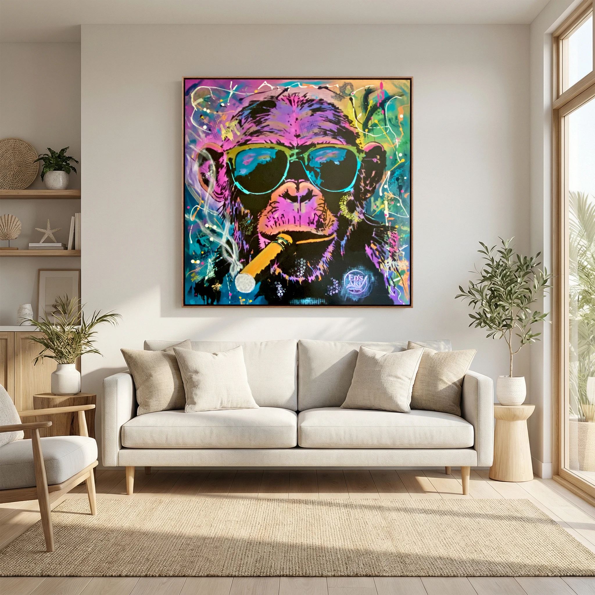 The Don print on canvas