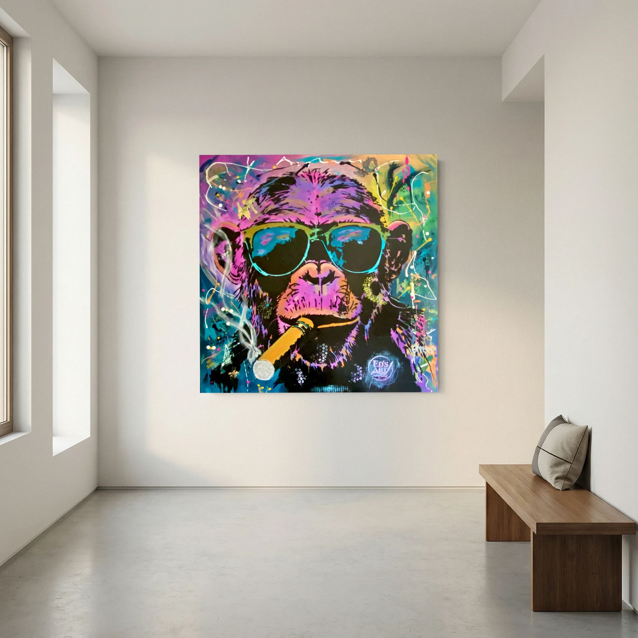 The Don print on canvas