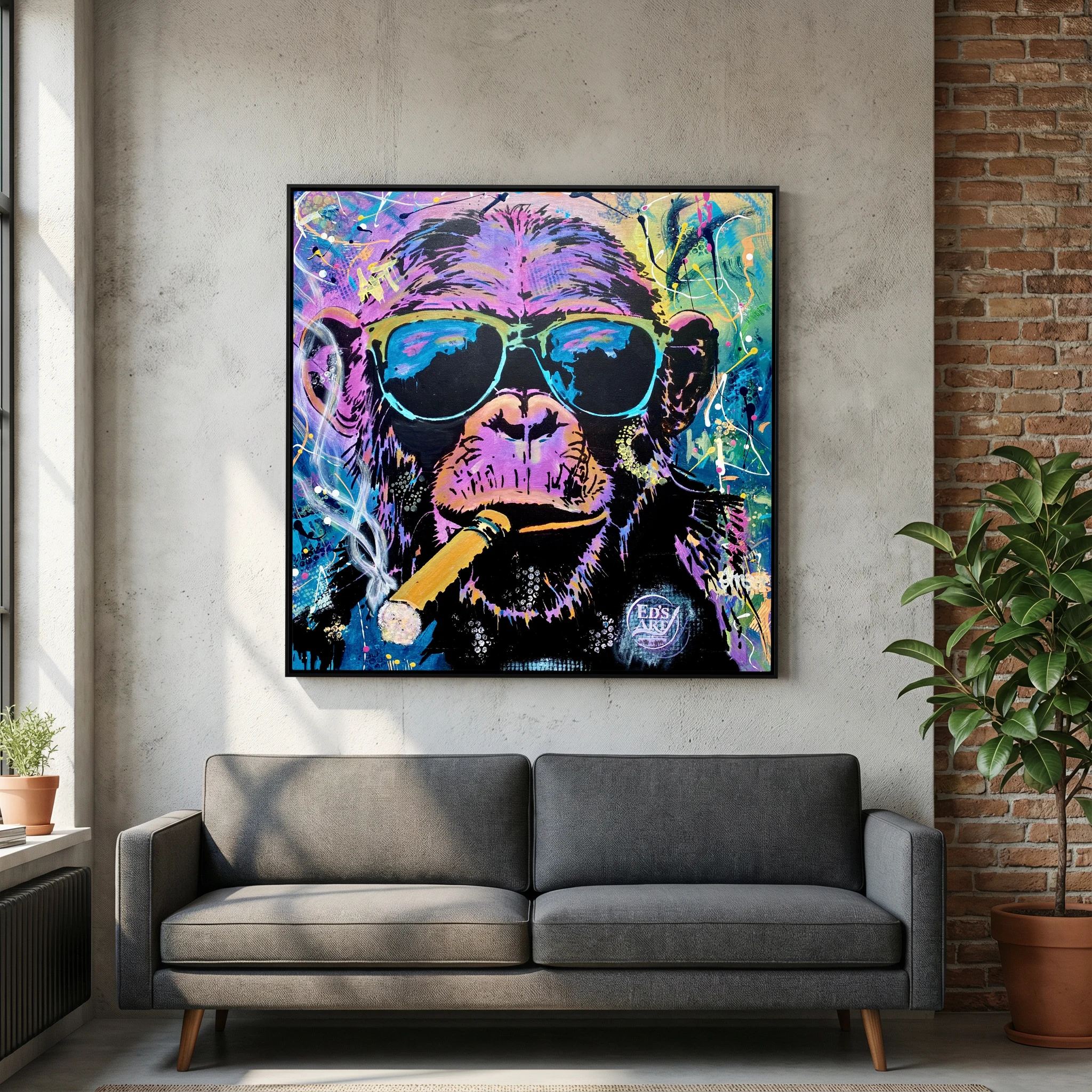 The Don print on canvas