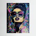 Mia print on canvas